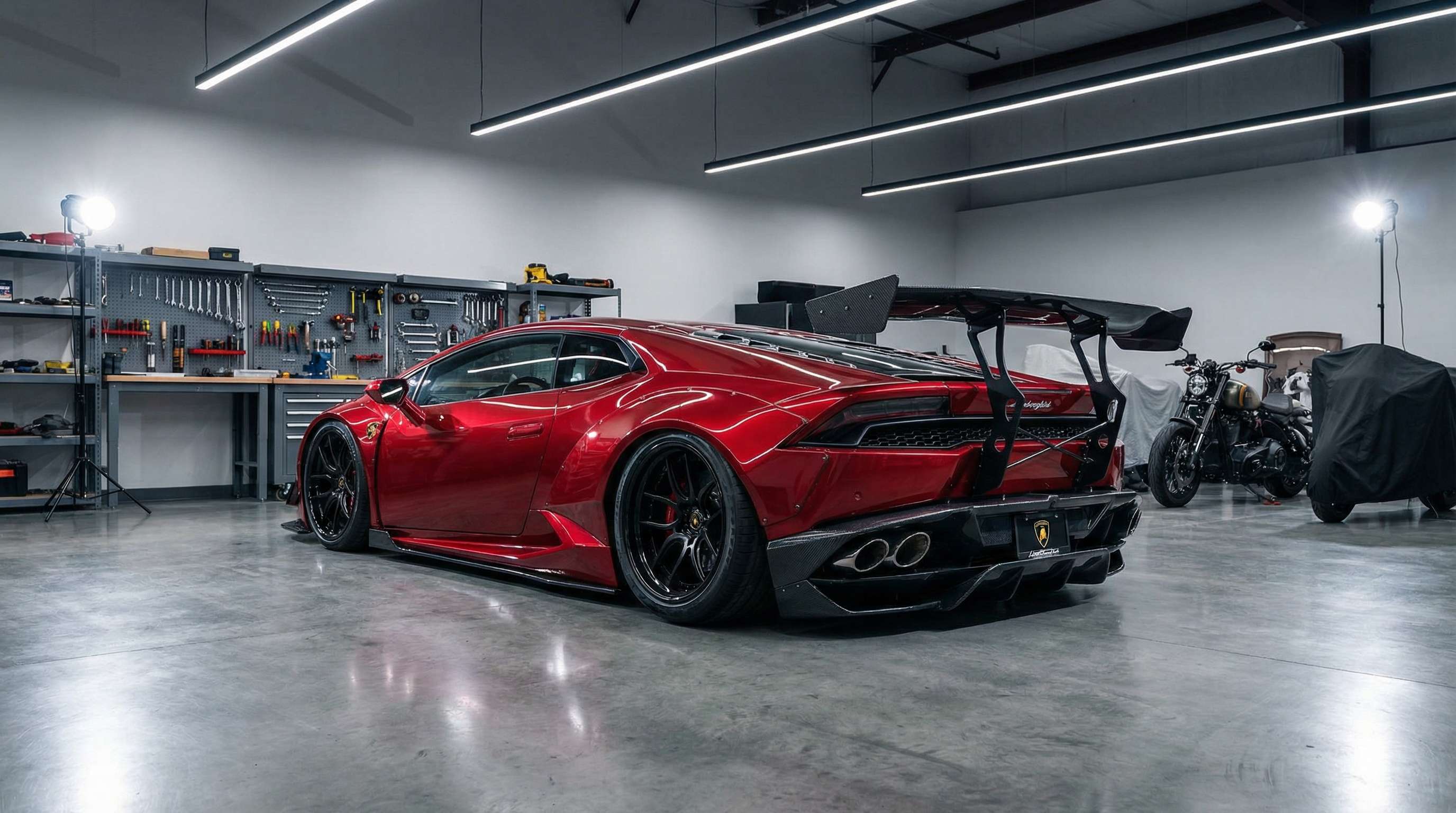 国产超跑宽体改装视频